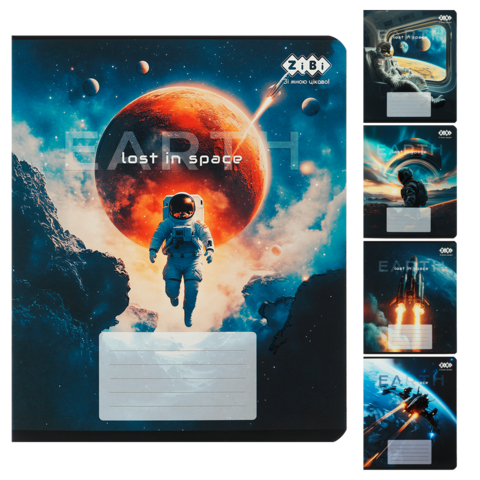 Зошит учнівський шкільний COSMO, 24арк., клітинка